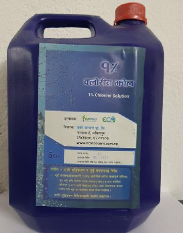 1% Chlorine Solution